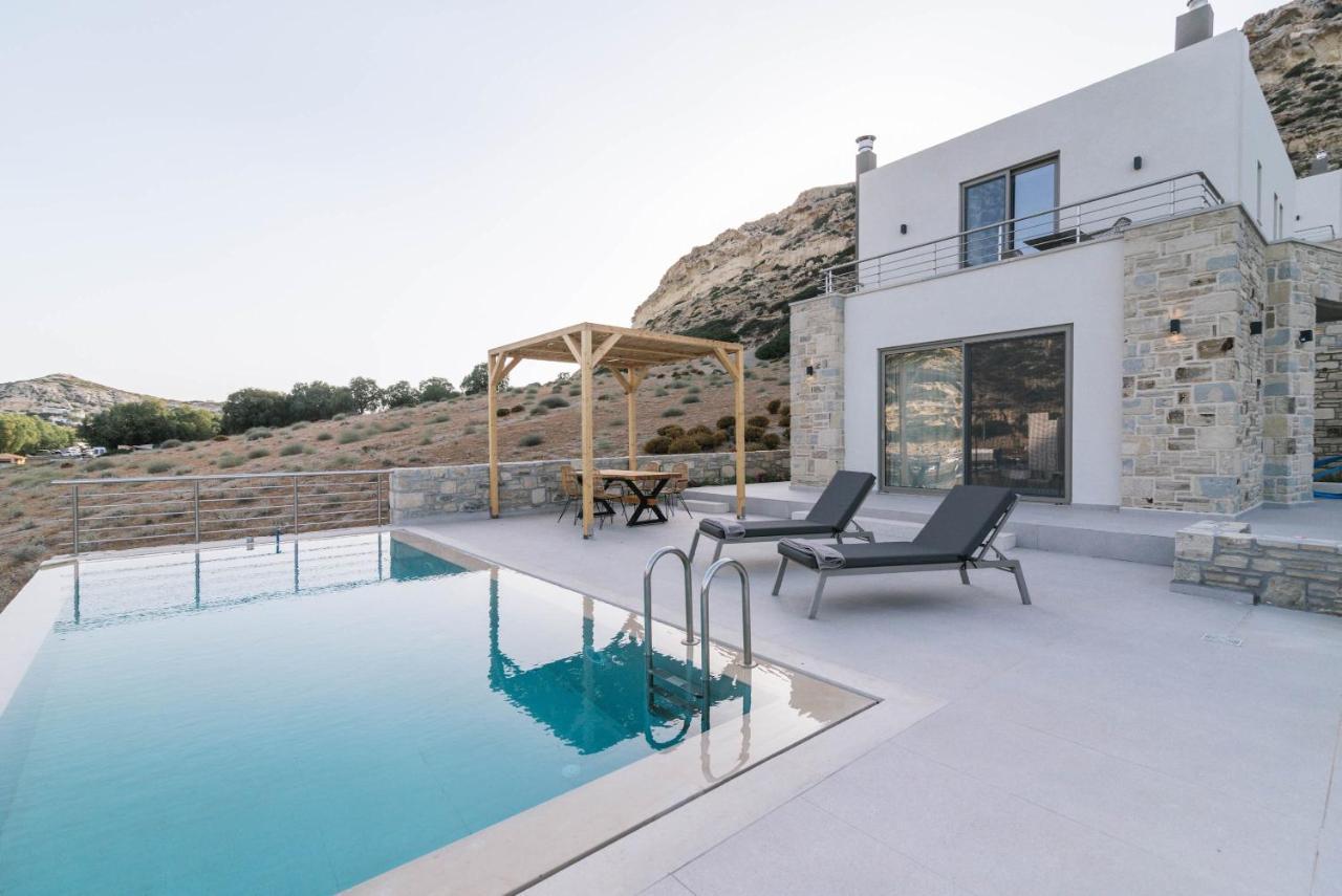 Luxury Villas Ammos In Style Matala  Ngoại thất bức ảnh