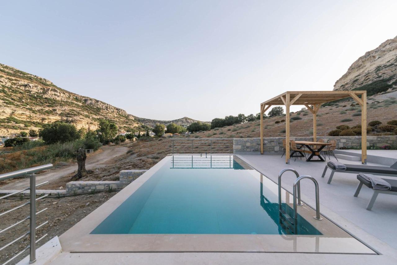 Luxury Villas Ammos In Style Matala  Ngoại thất bức ảnh