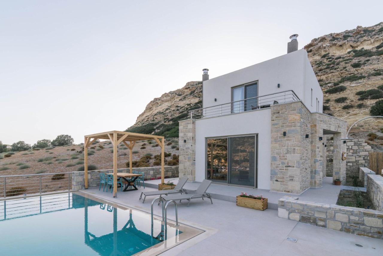 Luxury Villas Ammos In Style Matala  Ngoại thất bức ảnh