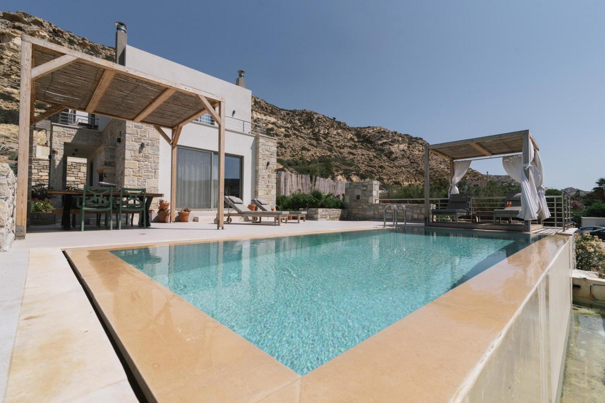 Luxury Villas Ammos In Style Matala  Ngoại thất bức ảnh