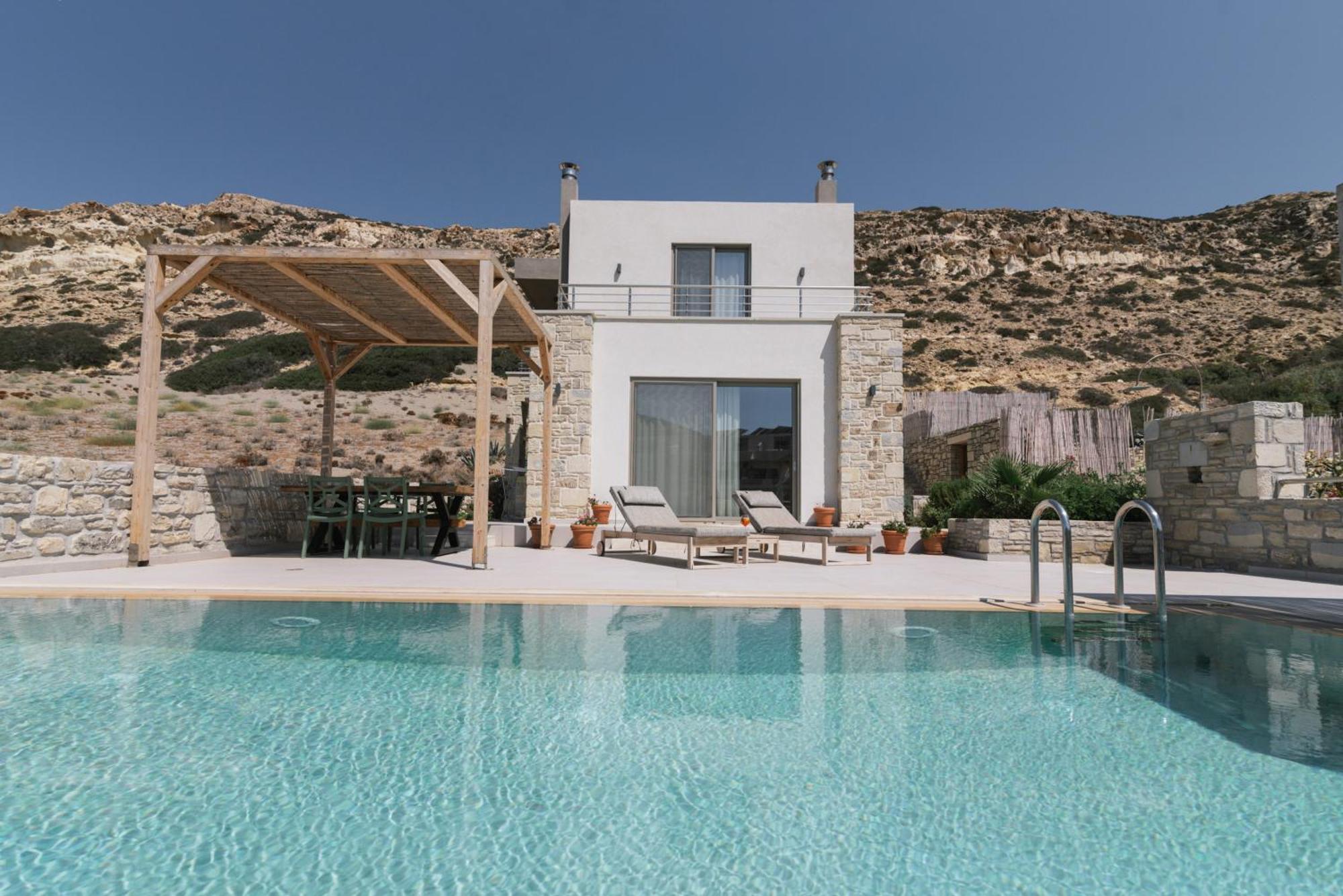 Luxury Villas Ammos In Style Matala  Ngoại thất bức ảnh