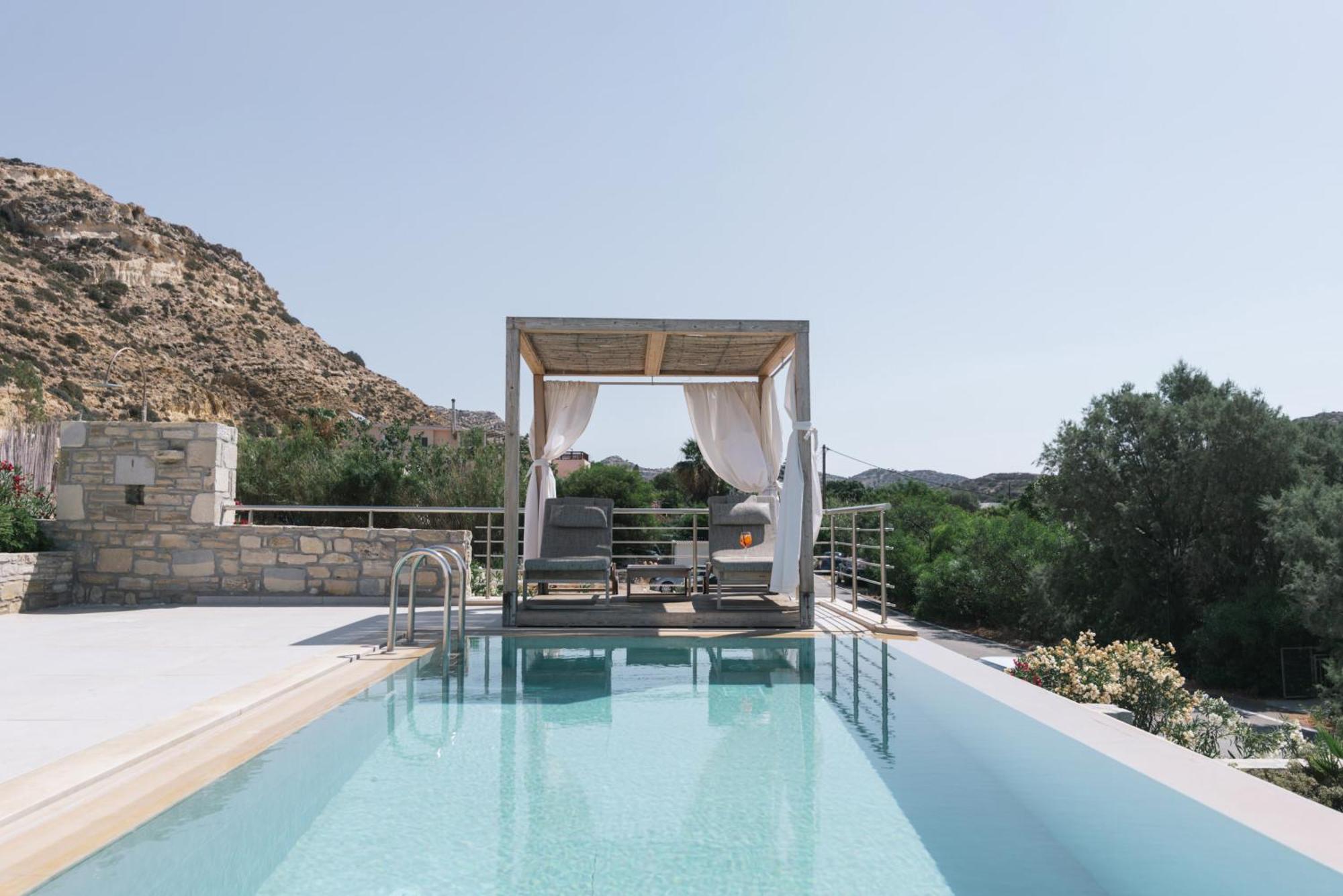 Luxury Villas Ammos In Style Matala  Ngoại thất bức ảnh