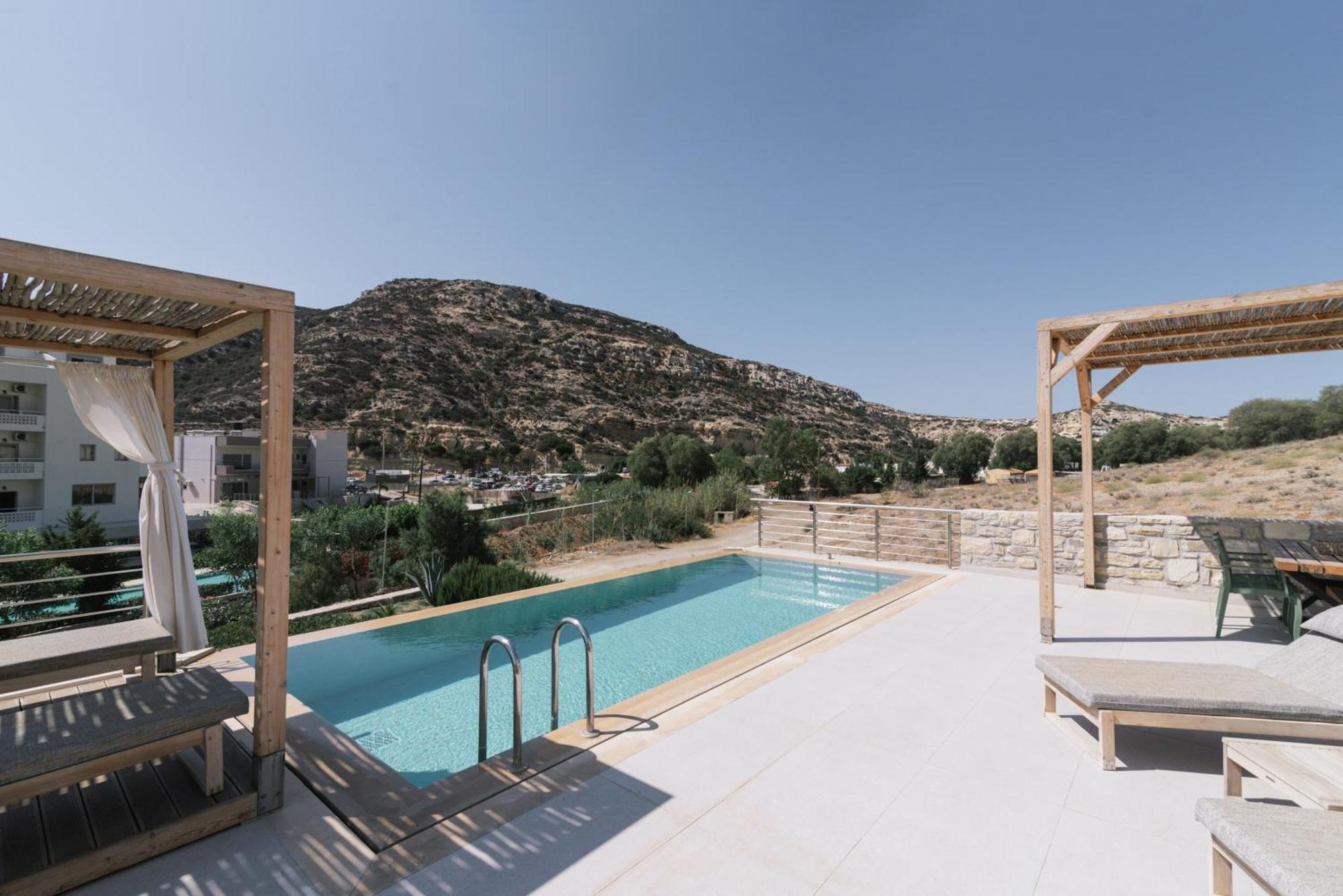 Luxury Villas Ammos In Style Matala  Ngoại thất bức ảnh