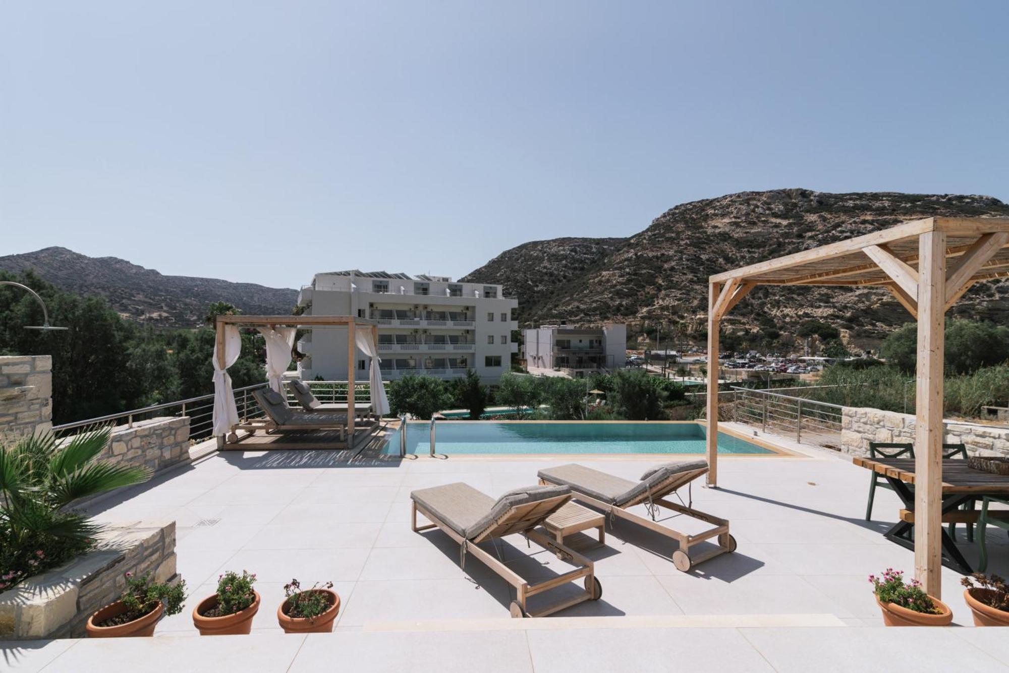 Luxury Villas Ammos In Style Matala  Ngoại thất bức ảnh