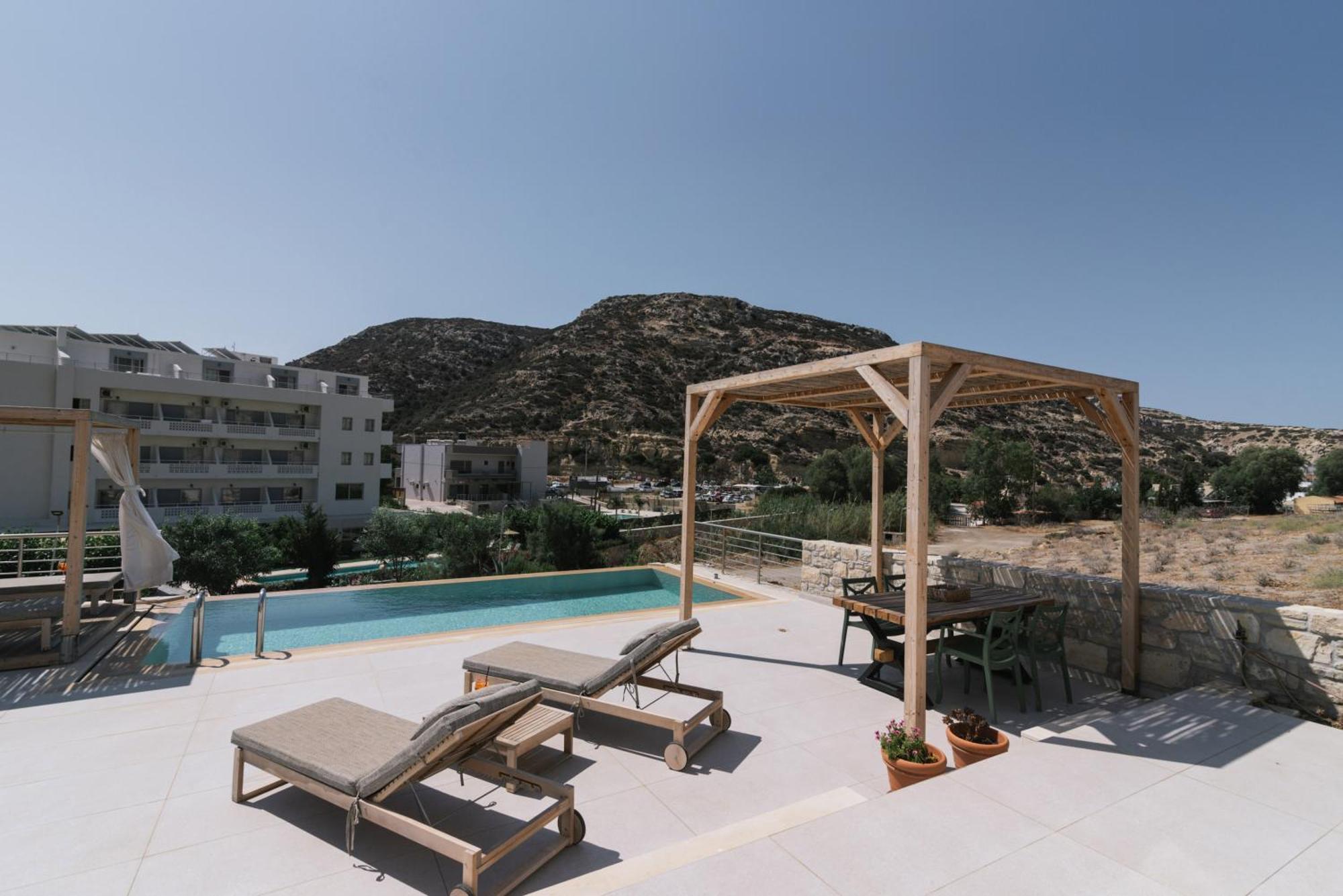 Luxury Villas Ammos In Style Matala  Ngoại thất bức ảnh